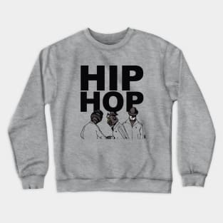 Old-School Hip Hop Crewneck Sweatshirt